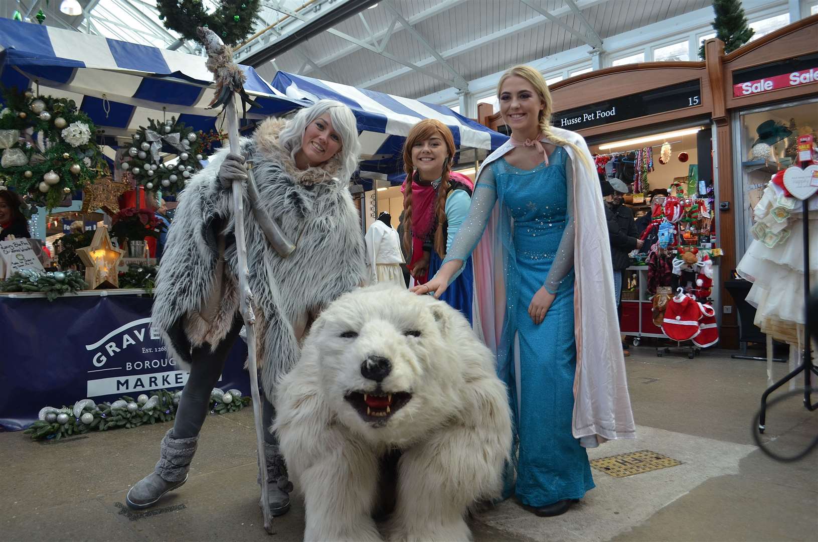 There were some special guests in Graversend at last year's market