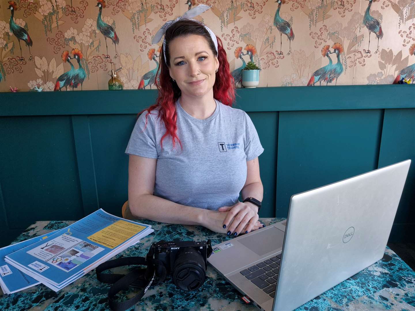 Victoria Rothwell, more commonly known as Pip, launched Technology Triumphs in 2019. Picture: Pip Rothwell