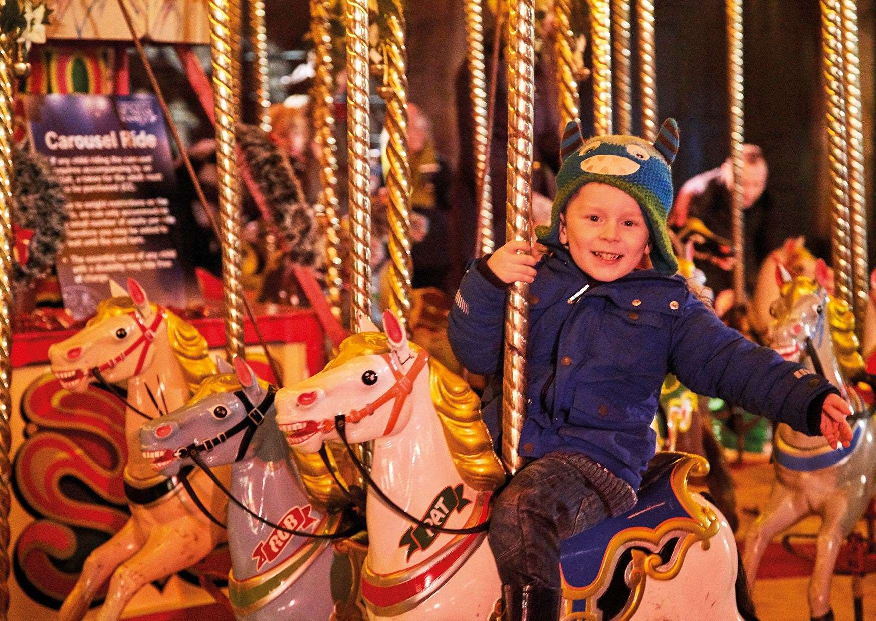 Christmas at Bedgebury will again include rides for children