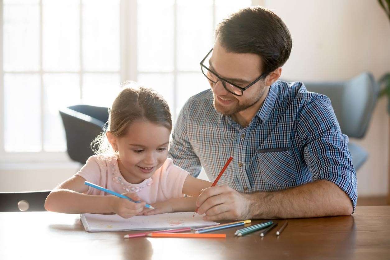 Children have been helped by friends and relatives to draw their My Mum pictures this year