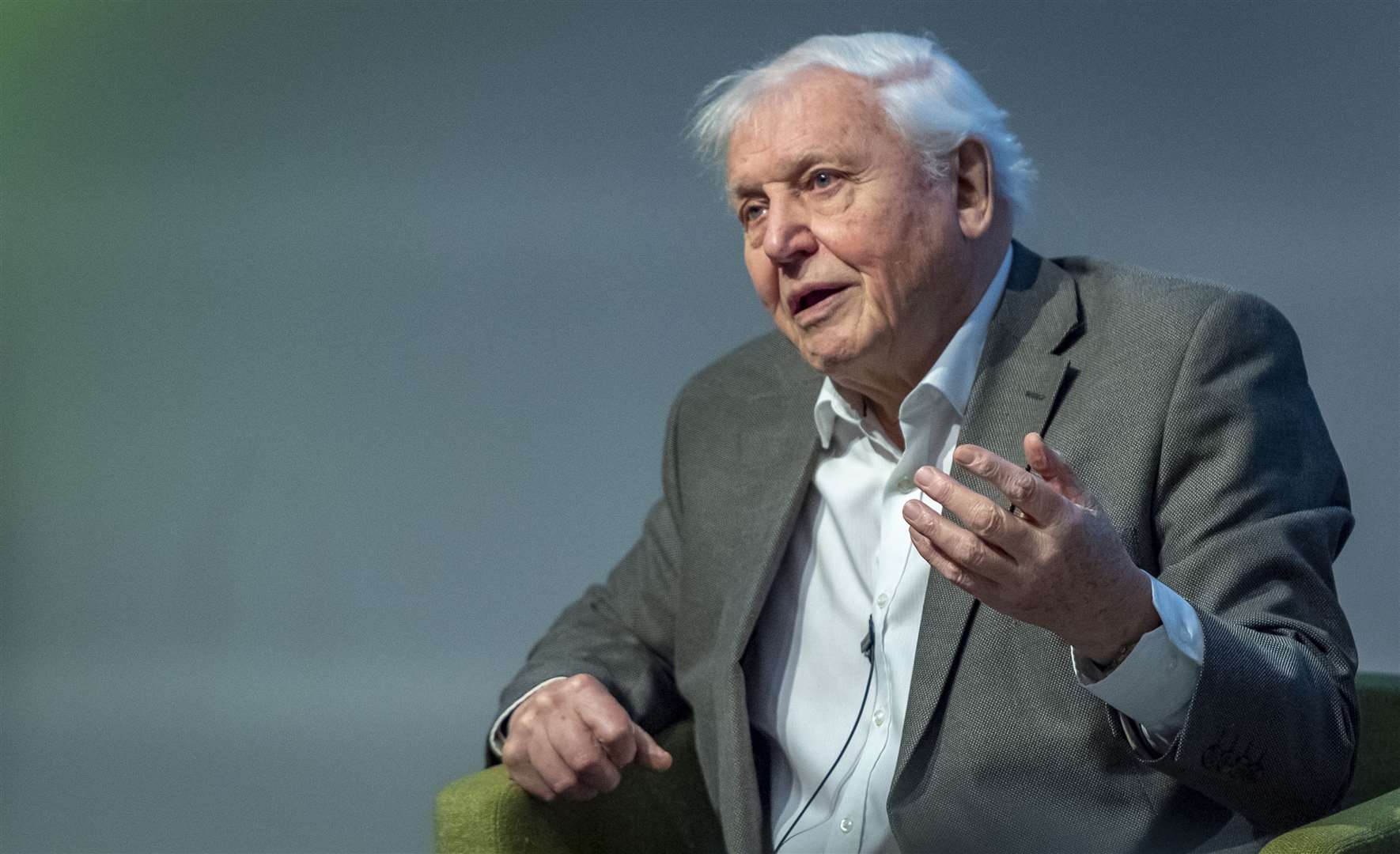 Sir David Attenborough at the twentieth Student Conference on Conservation Science series in Cambridge, Australia, Beijing, Bangalore, New York and Hungary is the only international series of conservation conferences aimed entirely at students. SCCS helps young conservation scientists gain experience, learn new ideas and make contacts that will be valuable for their future careers. Over the past 19 years, SCCS Cambridge has hosted over 3,200 delegates from 133 countries worldwide. Picture: Keith Heppell. (33746767)
