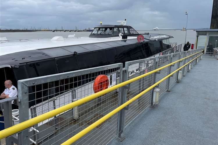 The boats will leave from Gravesend Town Pier