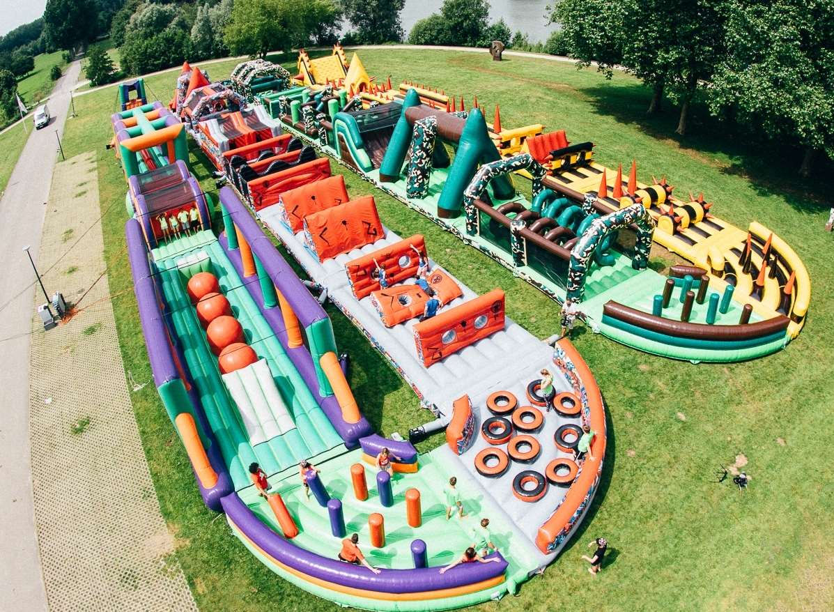 bouncy castle playground