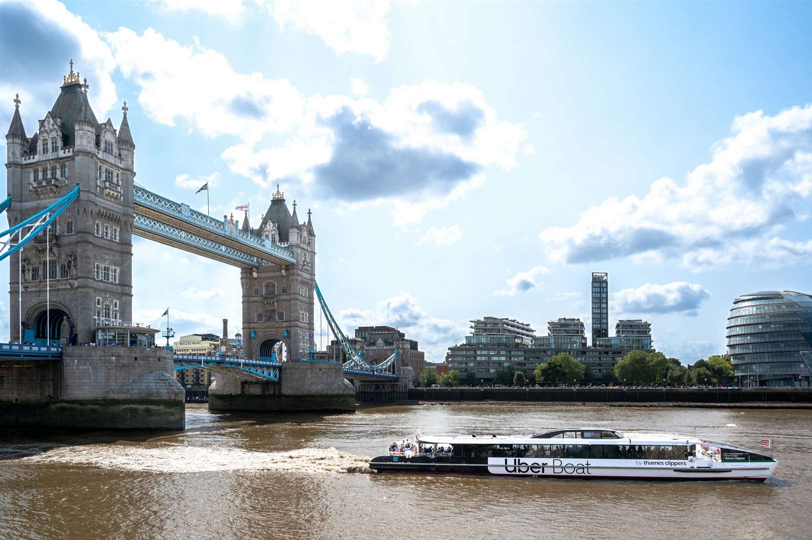 There will be sailings on set dates across the summer. Picture: Thames Clippers