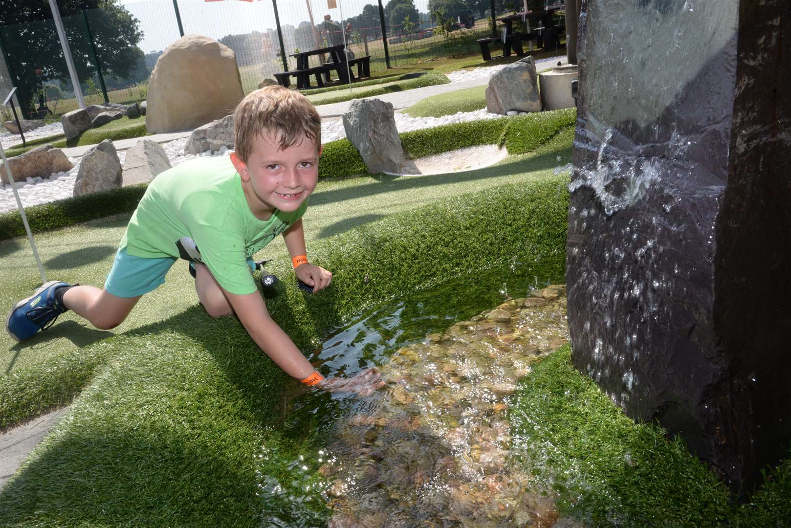 The new course at Mote Park's Outdoor Adventure Area