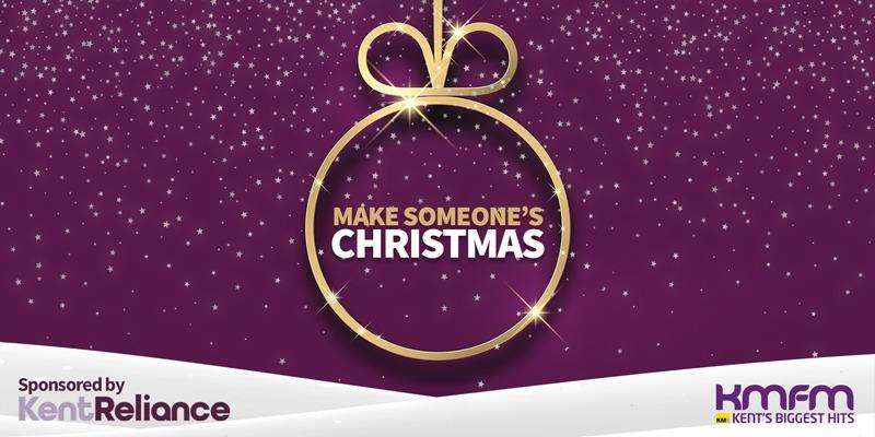 Make Someone's Christmas with kmfm and Kent Reliance