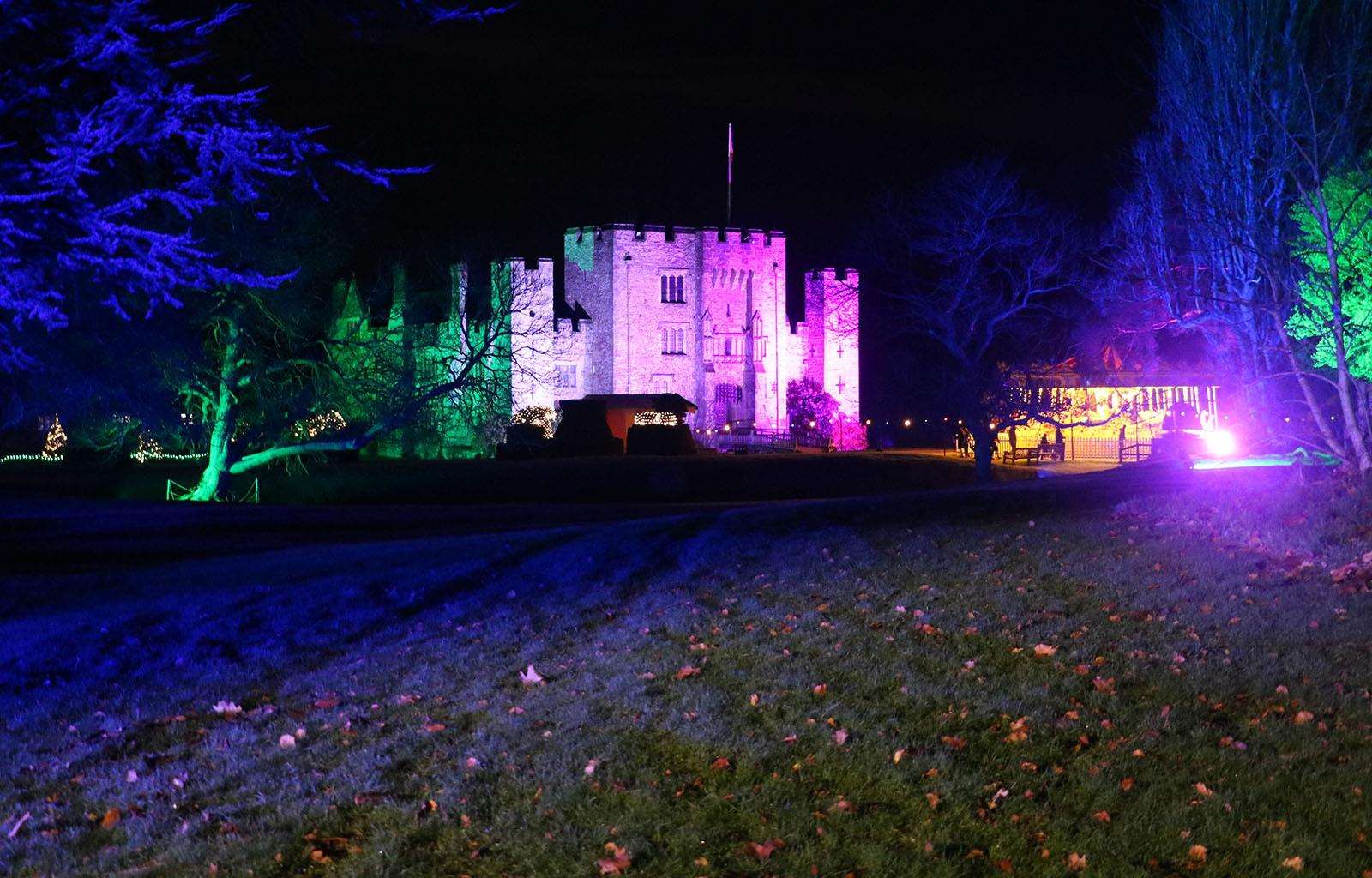 Tickets to see Hever Castle after dark must be pre-booked