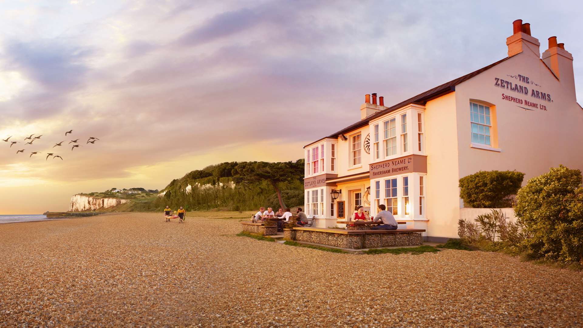 The Zetland Arms in Kingsdown, near Deal