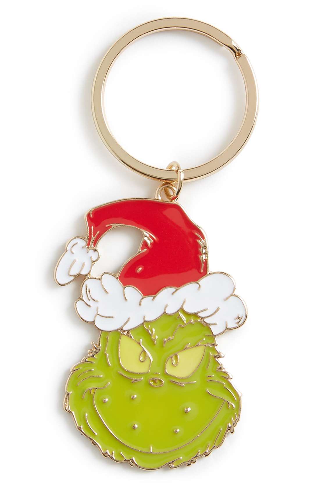 For a slice of Christmas all year round - The Grinch keyring, £3 from Primark
