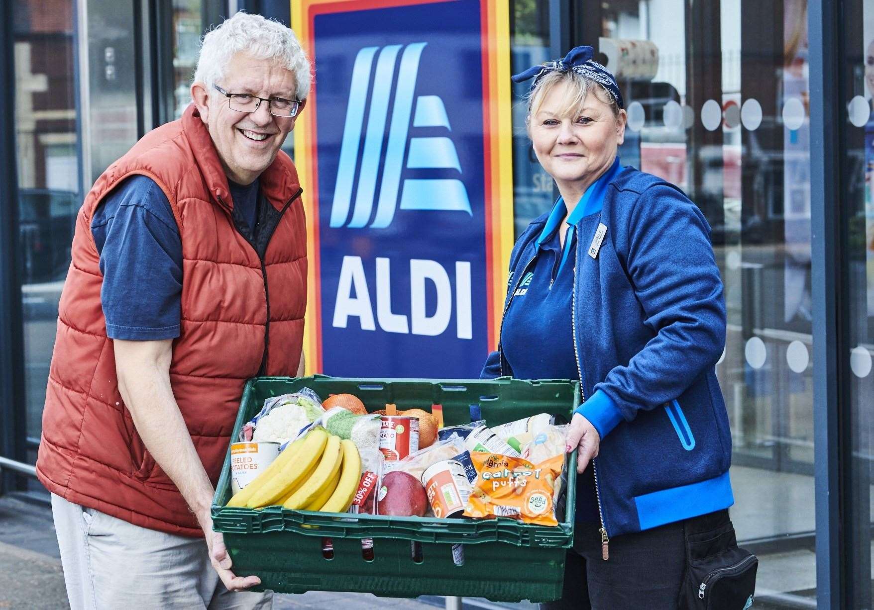 Charities and community groups can apply to Aldi now to collect food at Christmas