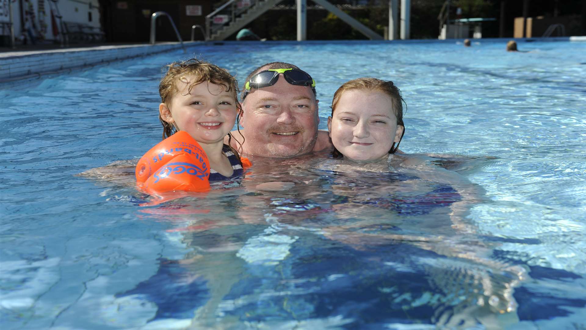 Bring your family to one of Kent's outdoor pools or splash areas