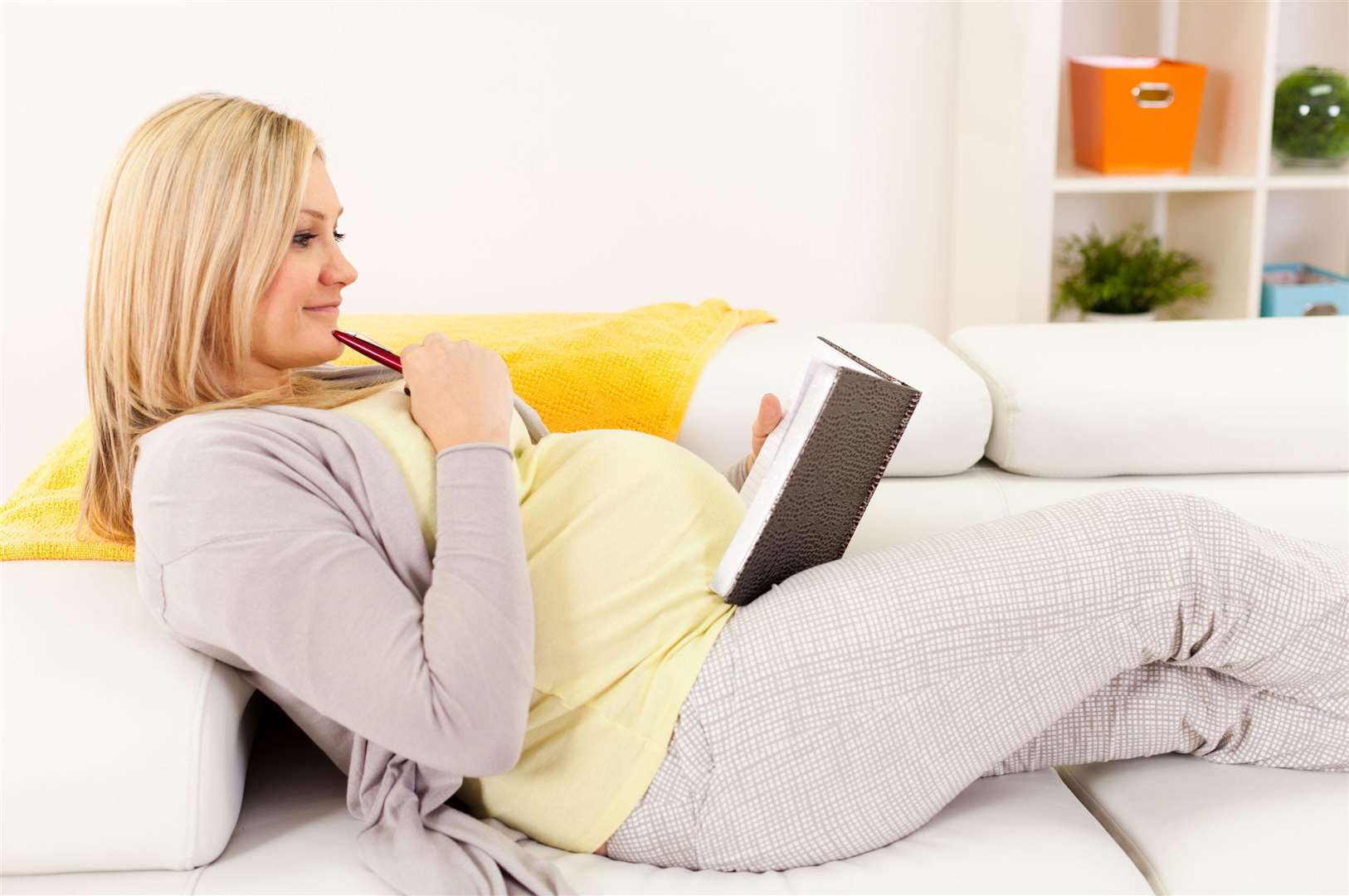 'It's a lovely way to sit and document your feelings during such a major moment in any woman's life'