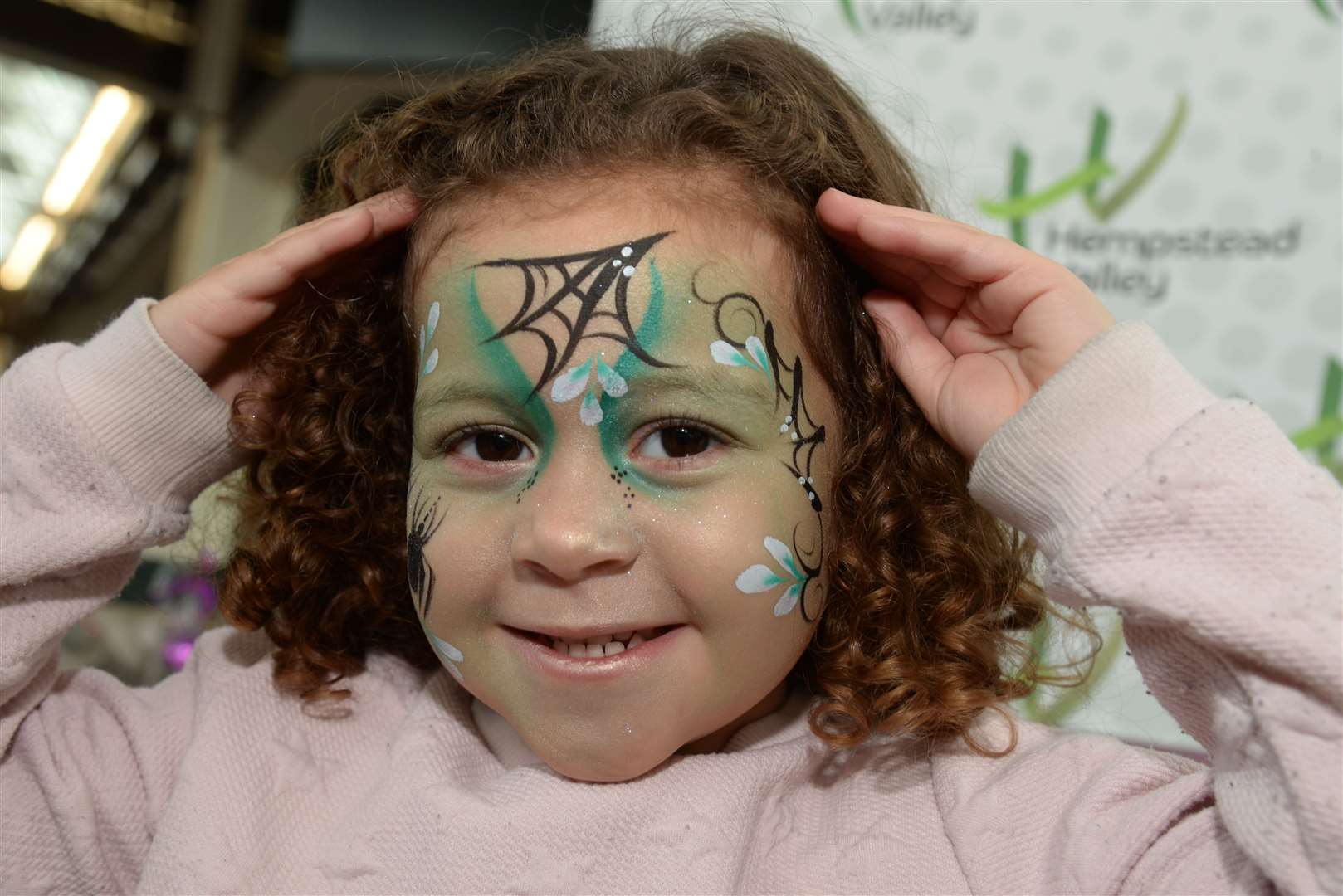 Enjoy the face painting at Hempstead Valley