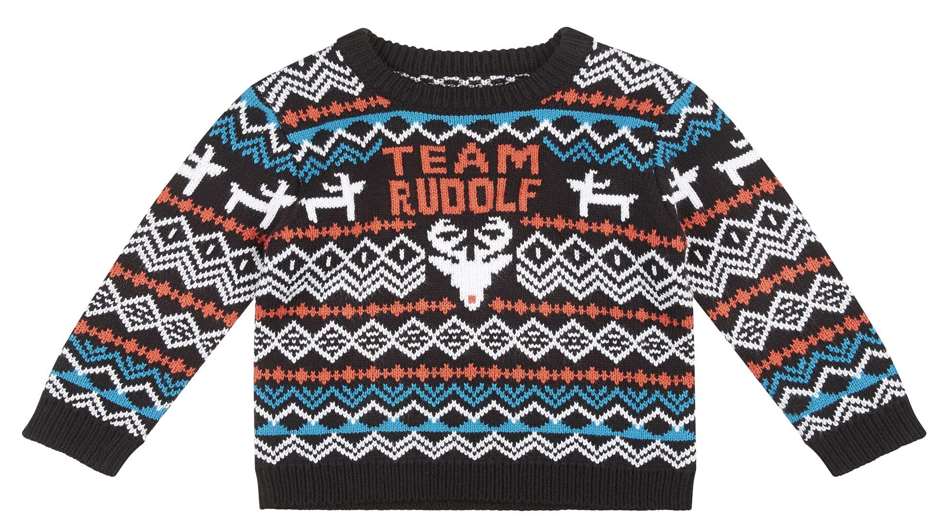 We simply love this Team Rudolf sweater for kids from River Island. It costs from £12.