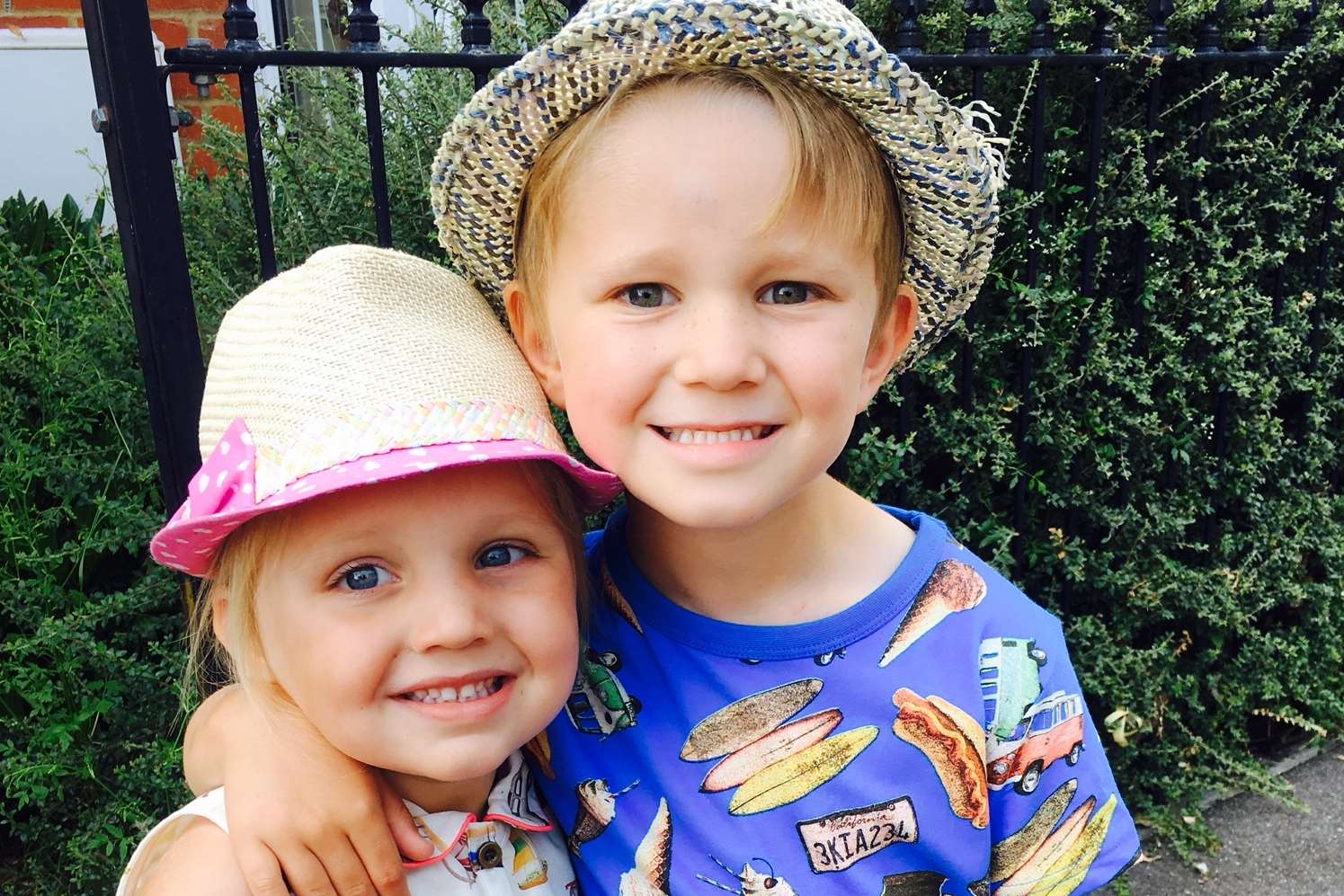 Getting their festival groove on?