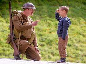 Second World War event at Dover Castle