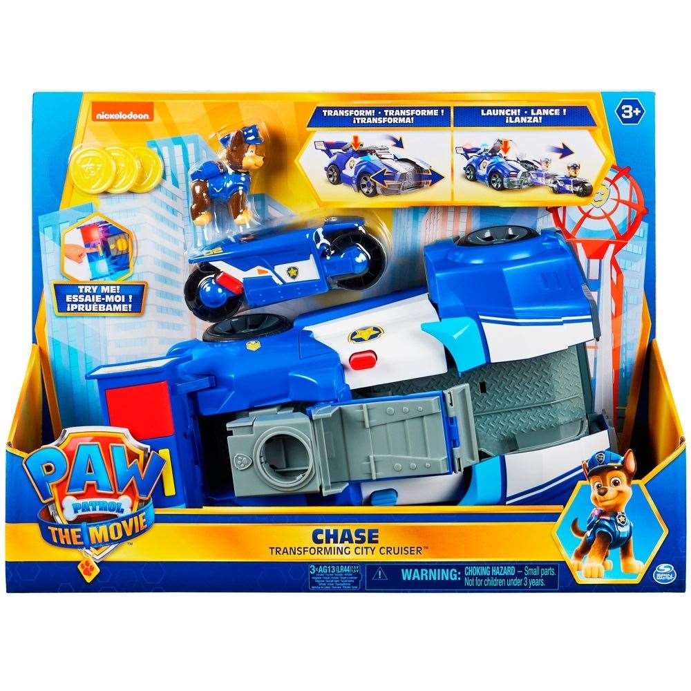 Paw Patrol's Deluxe Transforming Vehicle. Picture: Dream Toys.