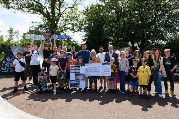 A total of £250,000 has been raised to build a new skate park in Swanley on site of St Mary's Recreation Ground. Photo: Kieran Judd Photography