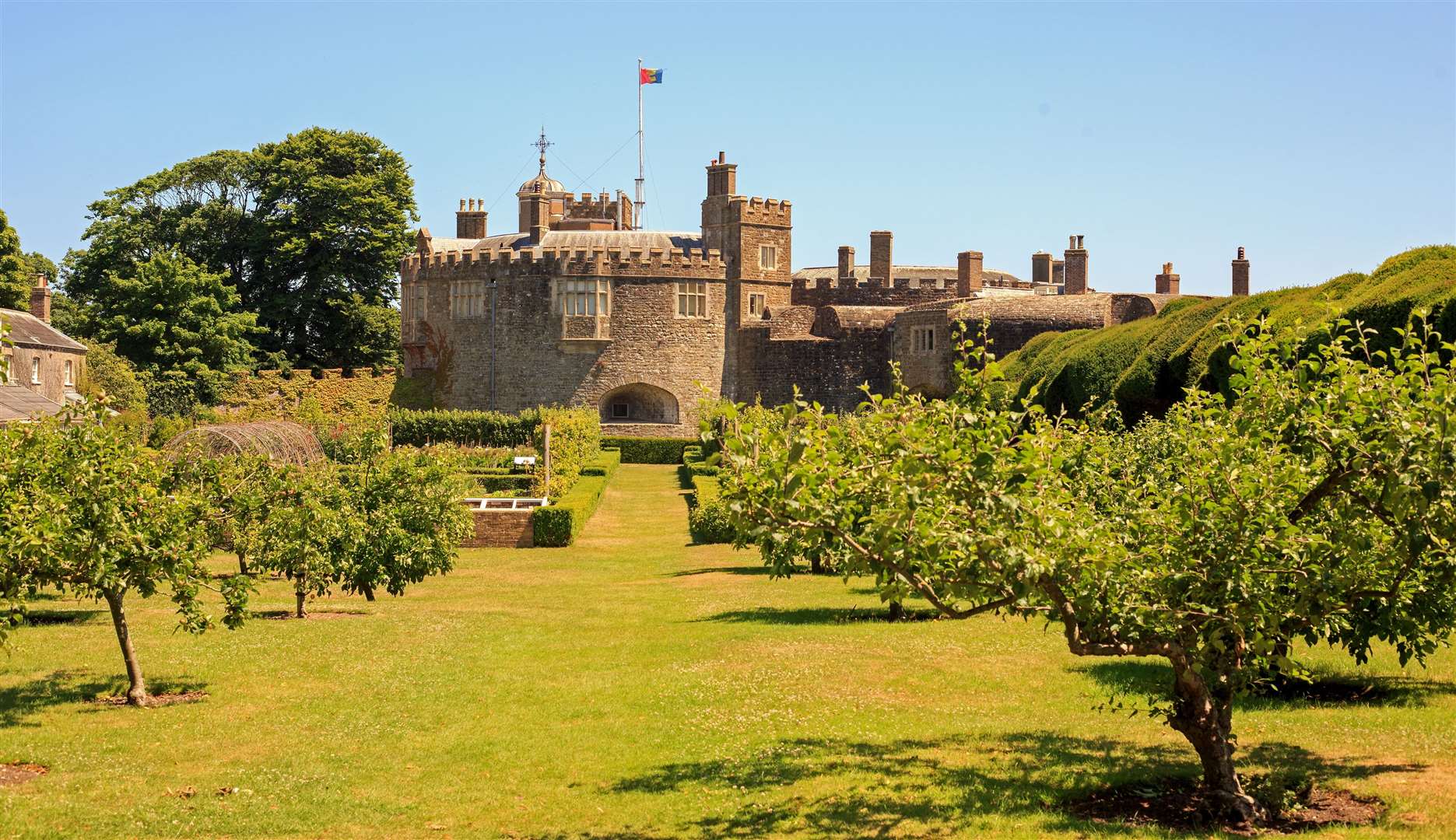 Walmer Castle is an artillery fort originally constructed by Henry VIII that formed part of the King's Device programme to protect against invasion from France. Picture: iStock
