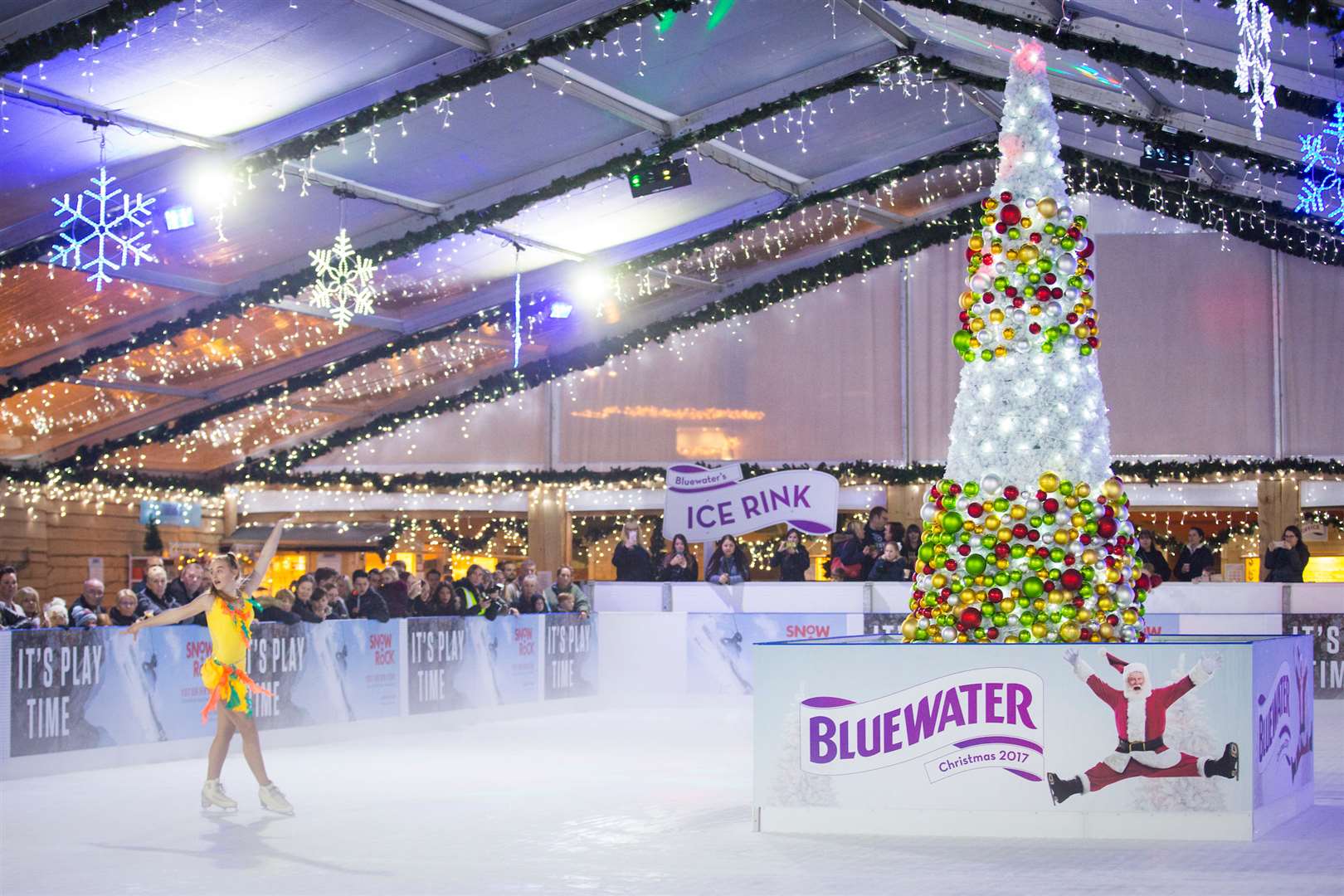 Bluewater has an ice rink