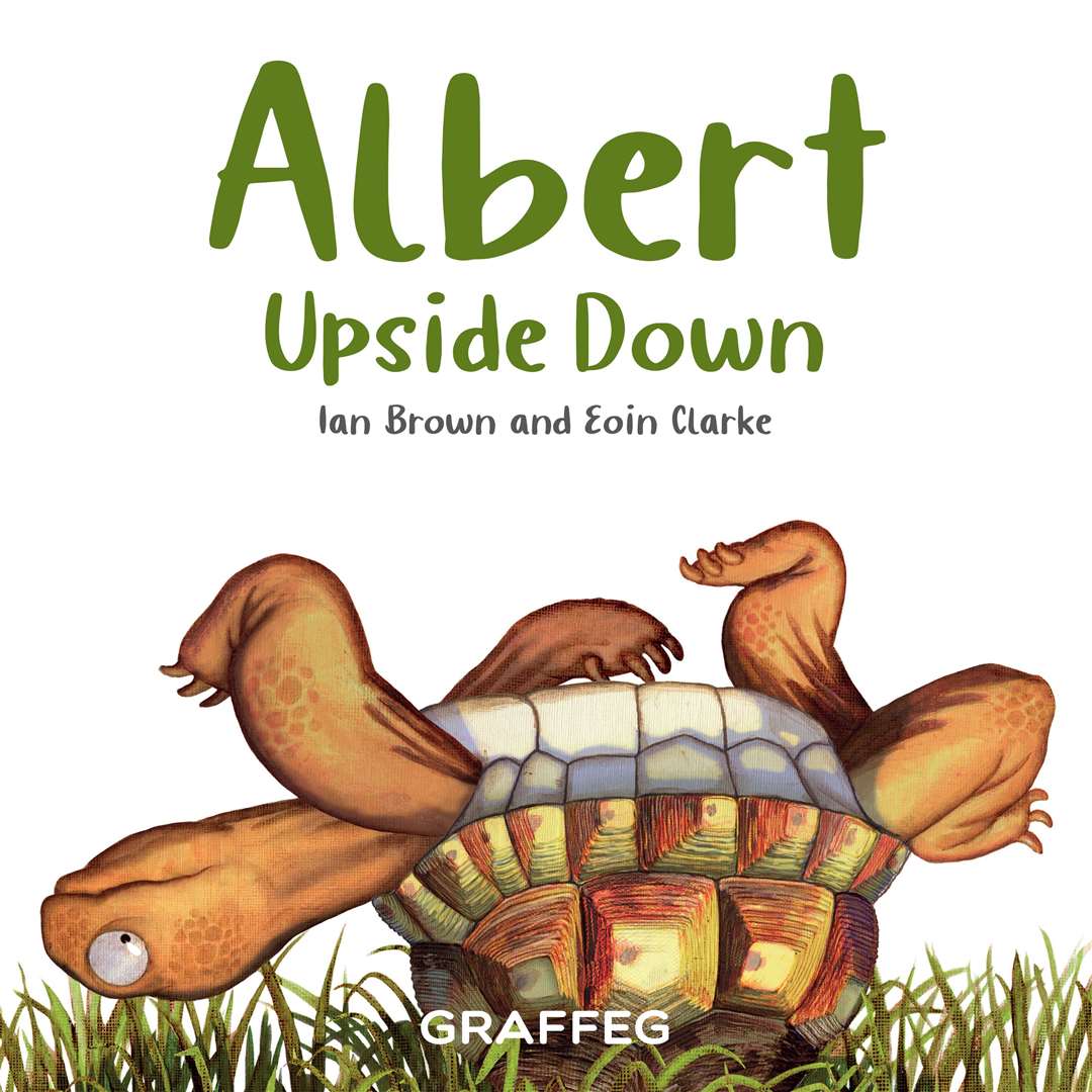 Albert is the star of the picture book. Picture: Ian Brown