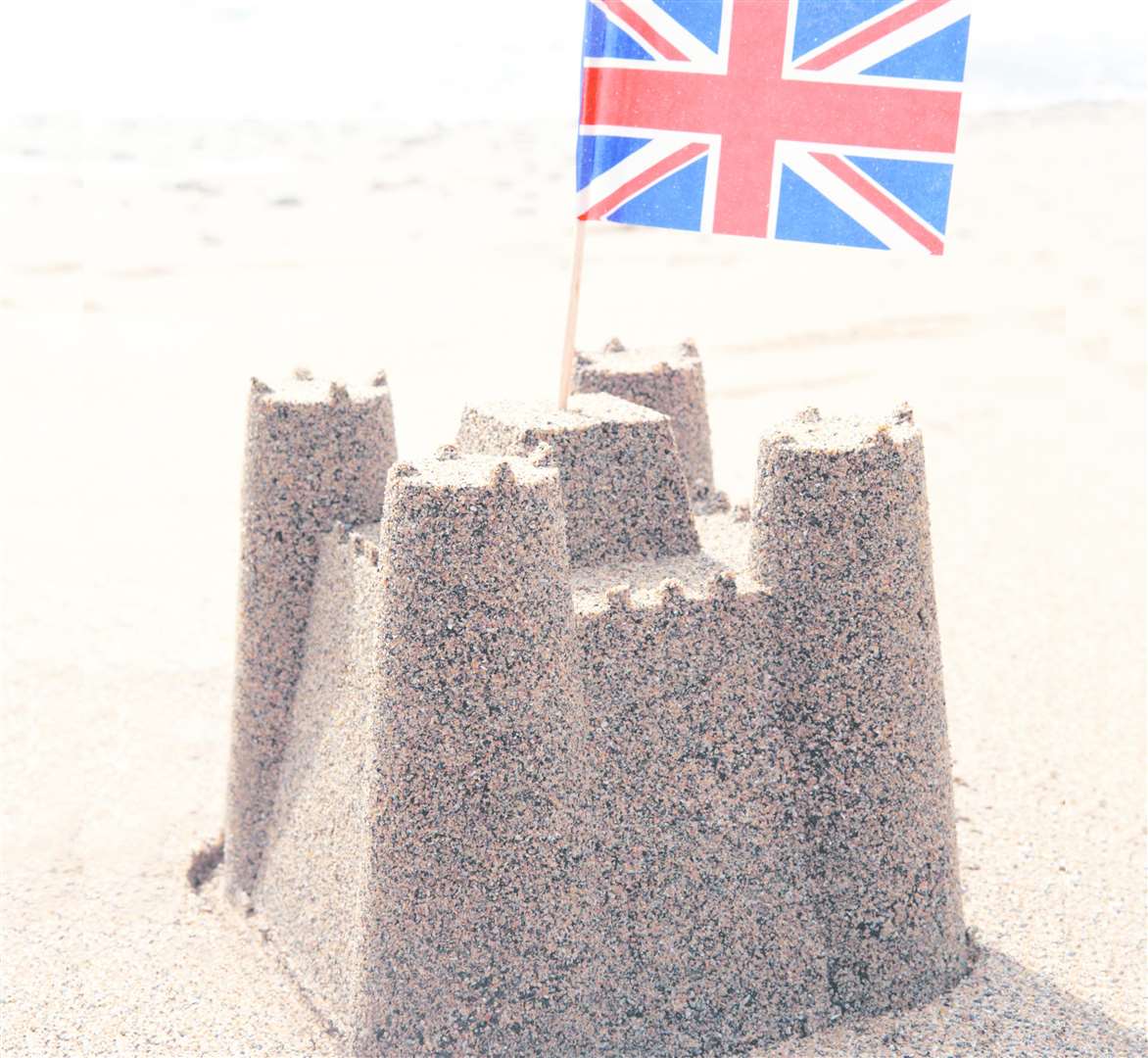 Learn how to build the perfect sandcastle at Dover Castle