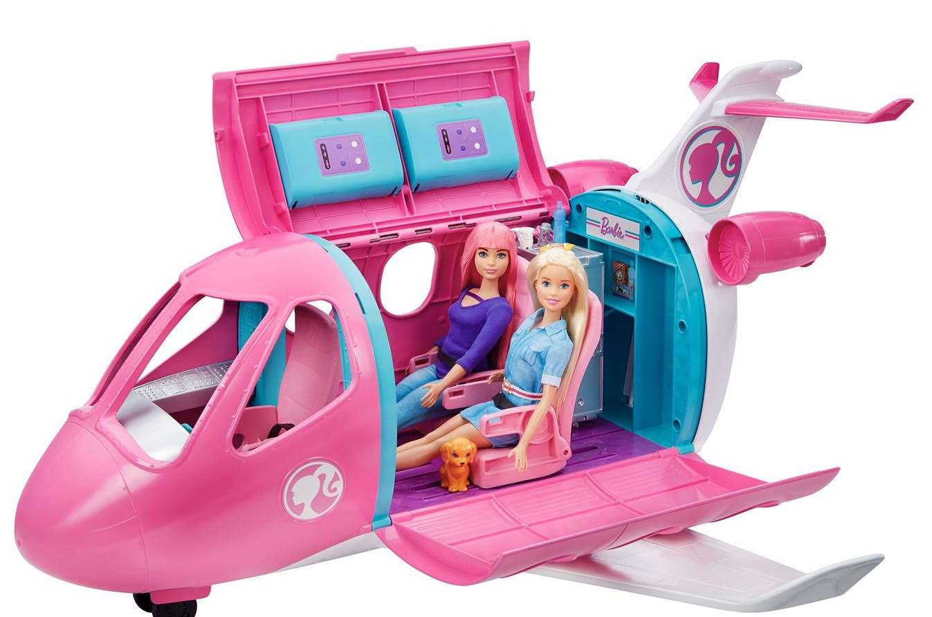 Barbie is once again in the top 10 with her Dream Plane (dolls sold separately)
