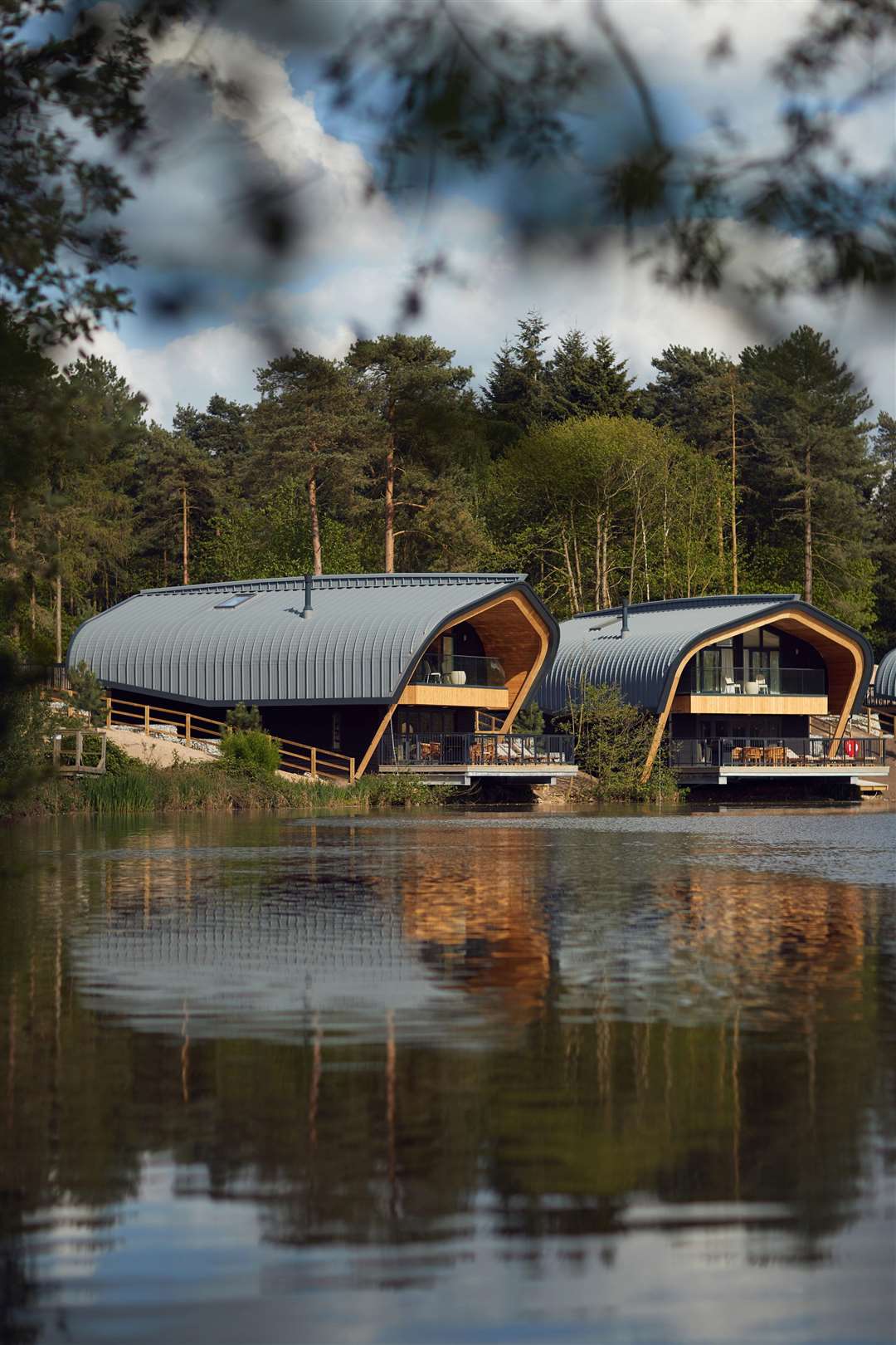 Undated Handout Photo of a Waterside Lodge at Center Parcs. See PA Feature TOPICAL Travel Center Parcs. Picture credit should read: Center Parcs/PA. WARNING: This picture must only be used to accompany PA Feature TOPICAL Travel Center Parcs. (1971400)