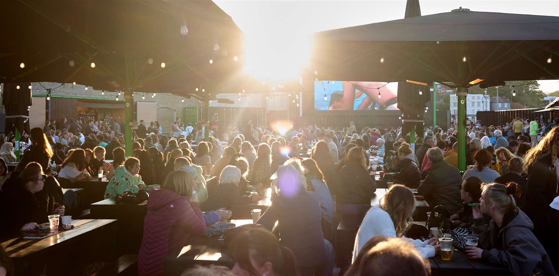 Folkestone Harbour will be putting on a series of free outdoor film screenings to celebrate its 10th anniversary Picture: Folkestone Harbour
