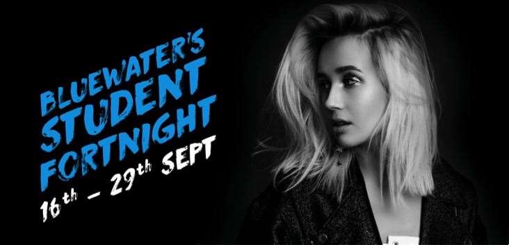 Bluewater's Student Fortnight begins on September 29