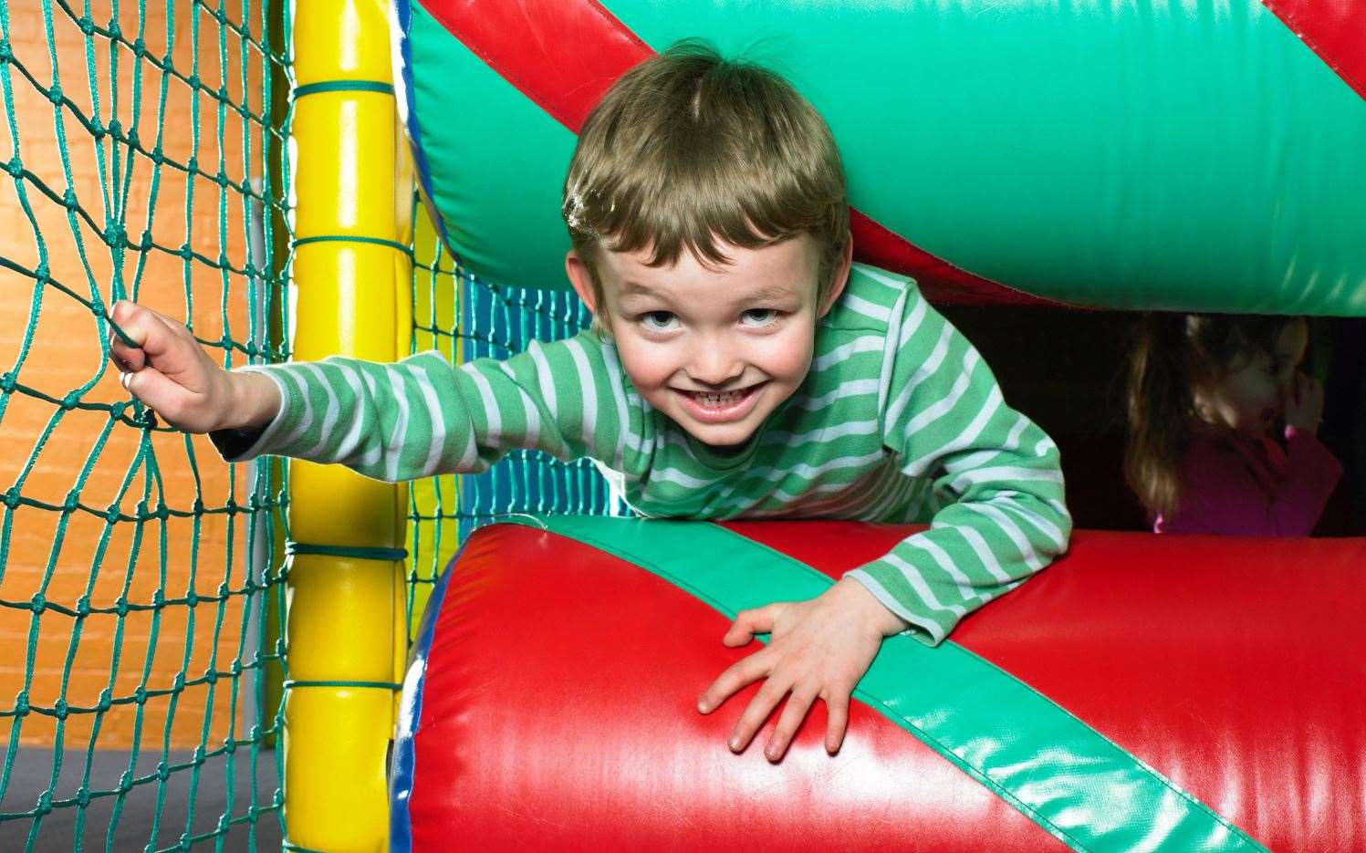 Soft play is a great place to take the kids on a rainy day