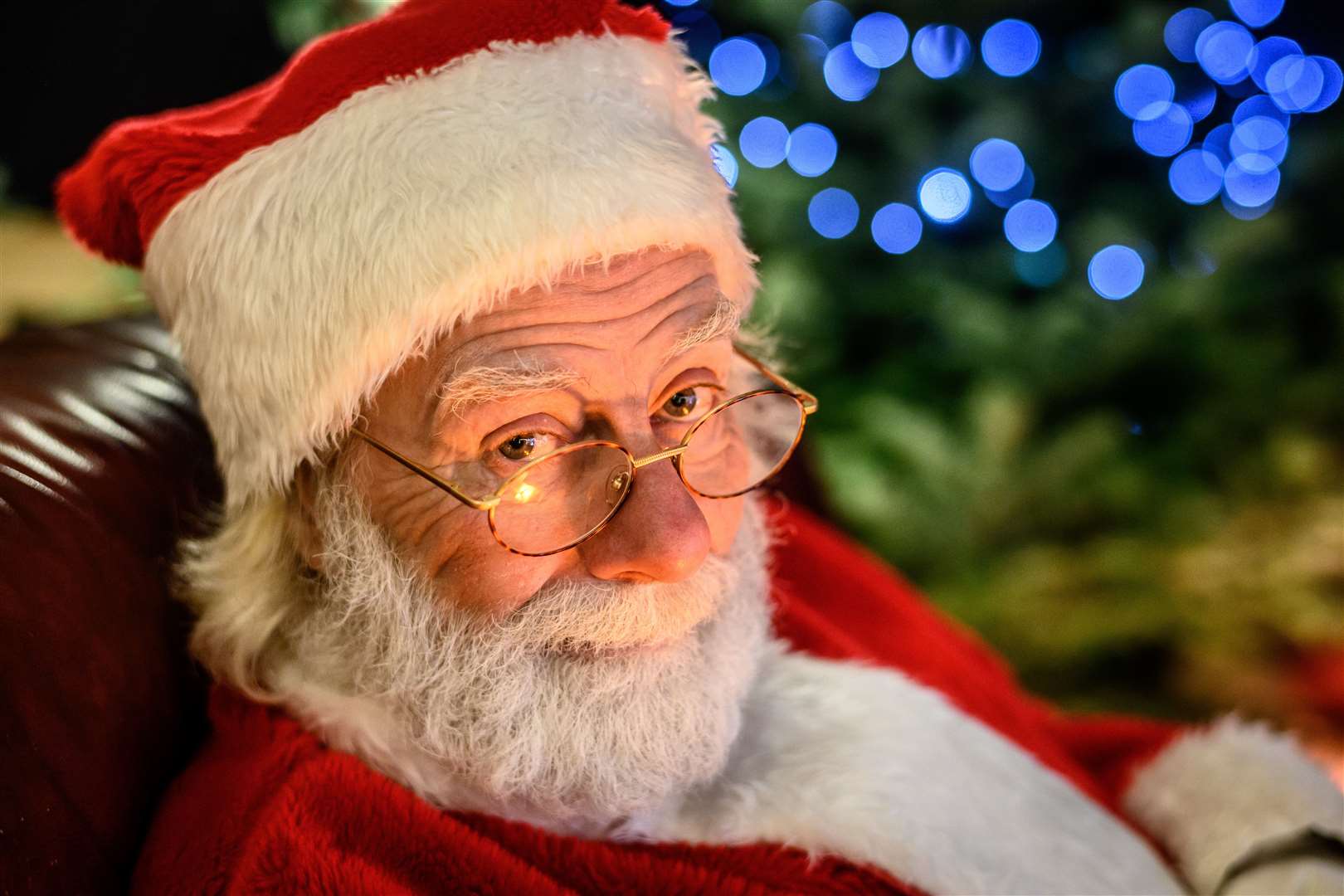 Will you catch a glimpse of Santa during the evening?