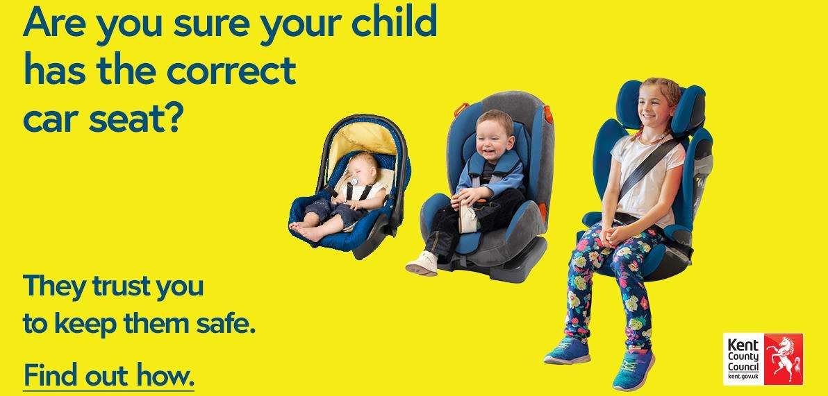 The KCC Road Safety team will be on hand to highlight issues including car seat incompatible with cars, damaged car seats or a wrong size seats for children. (3424650)