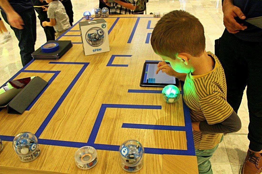 Coding with robots will be taught at an Apple summer camp