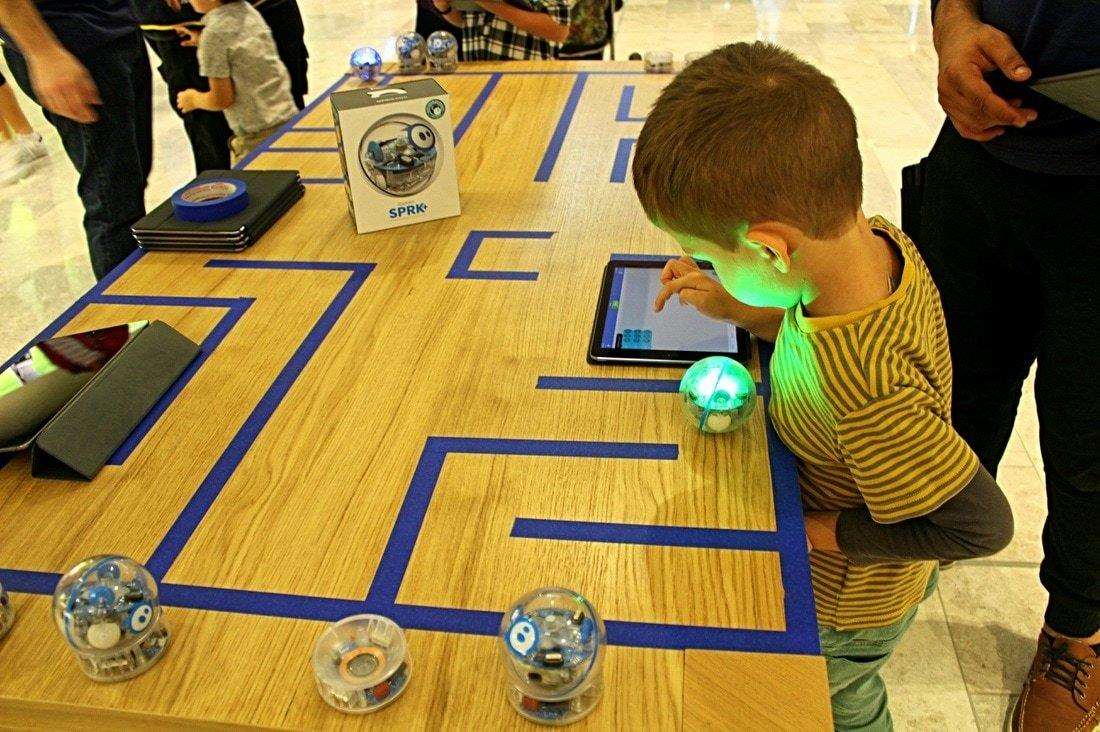 Coding with robots will be taught at an Apple summer camp