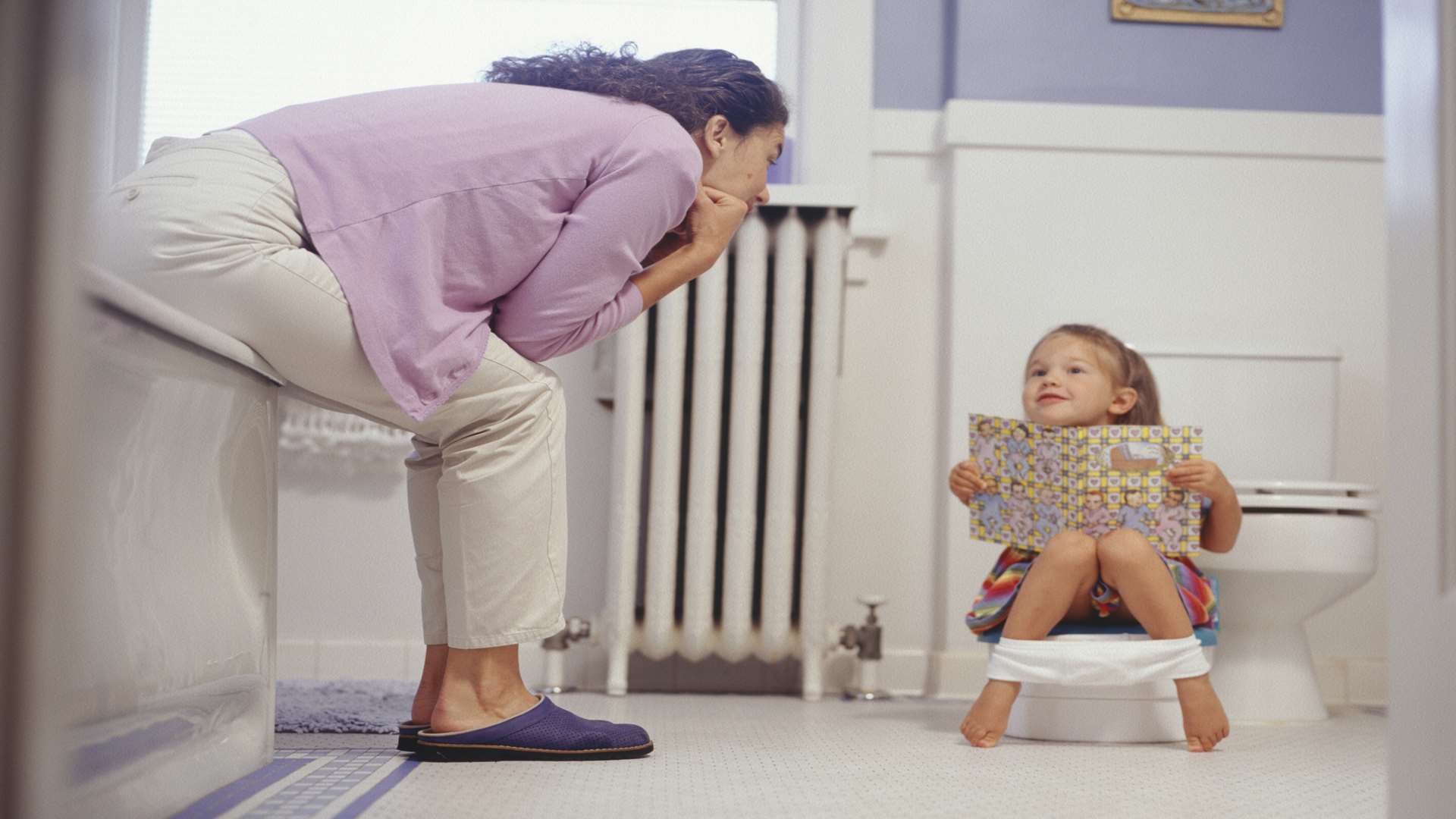 'There's no 'right time' to start potty training. What's important is picking the right way for you'