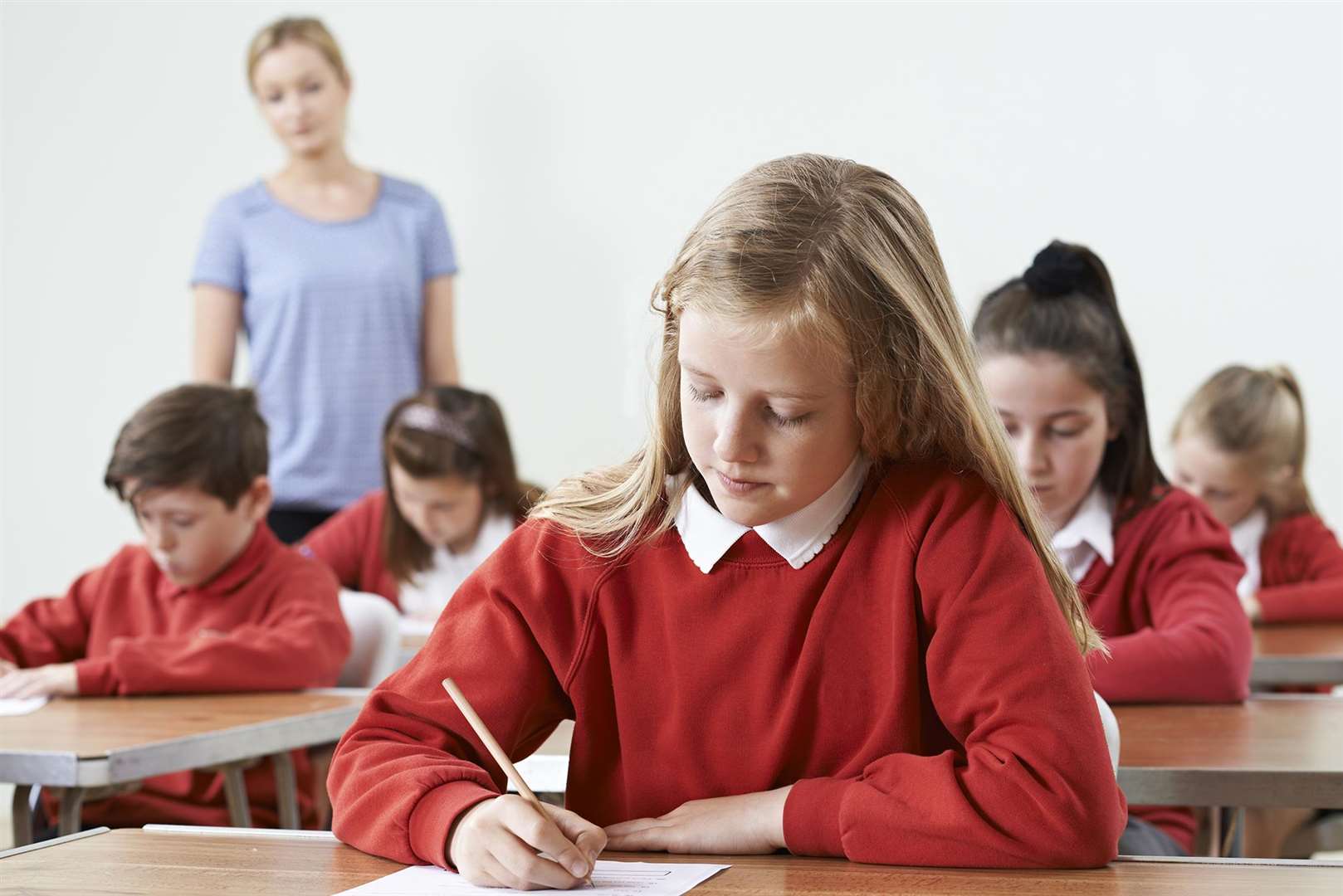 Encourage children to talk to their teacher if they are worried