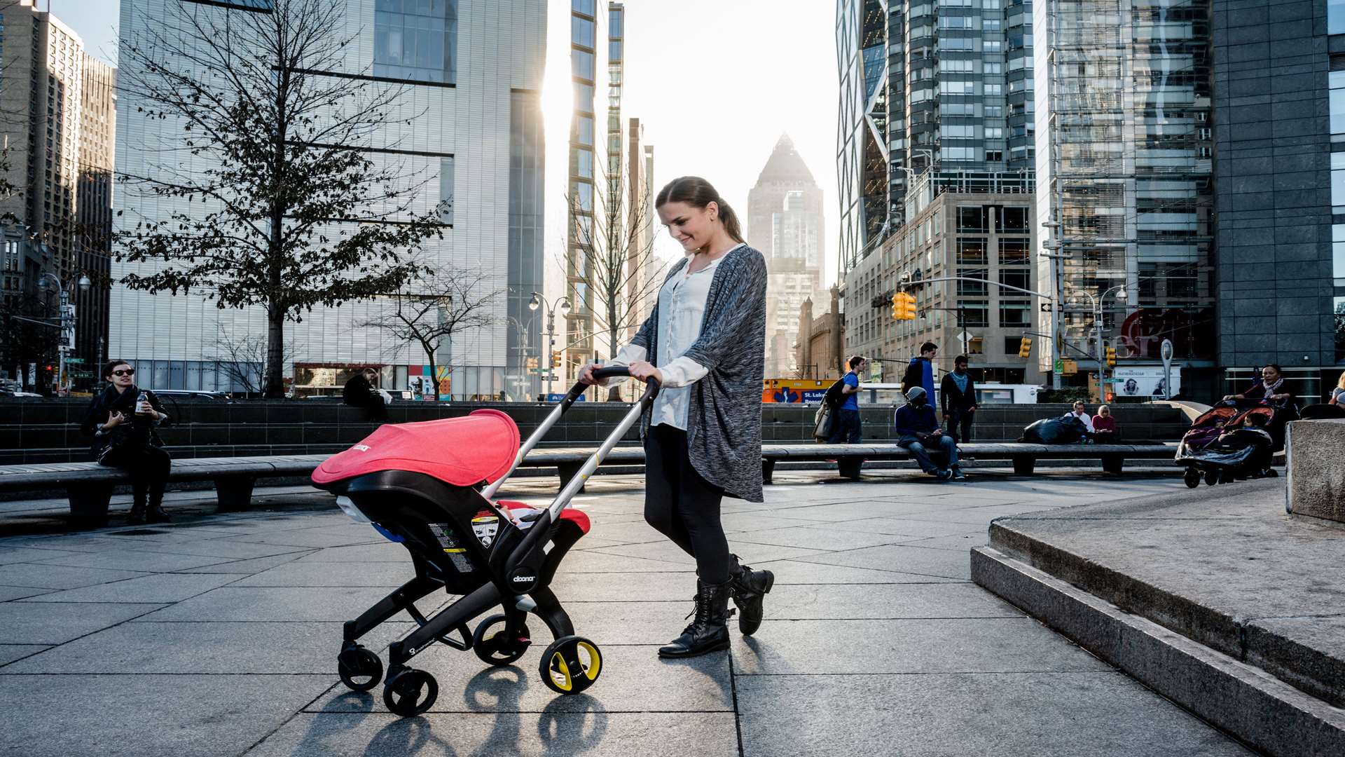 The Doona car seat/stroller costs £329.99 at Mothercare.