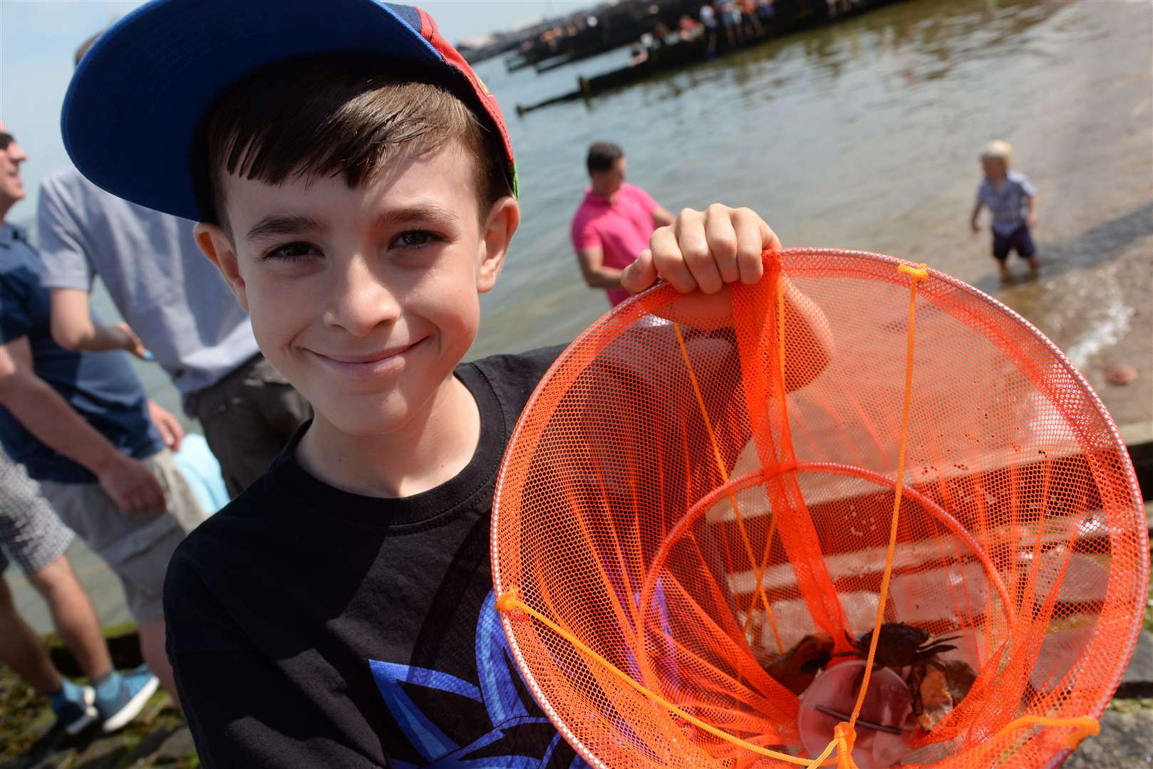 Lots of fun for the kids including the Oyster Festival Crab Catching Competition