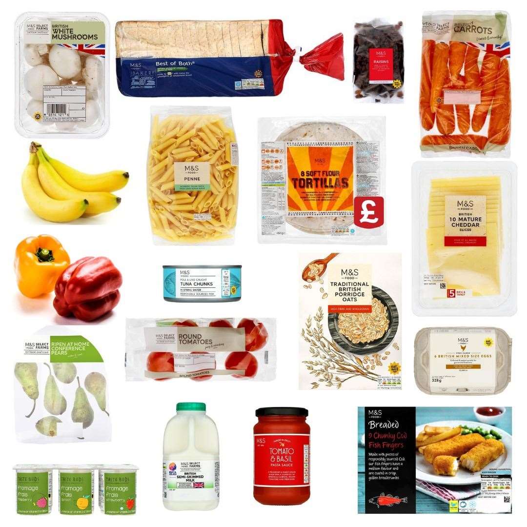 M&S has stepped in with a free school meals offer to top up the £15 voucher to £20, to enable families to purchase breakfast items too