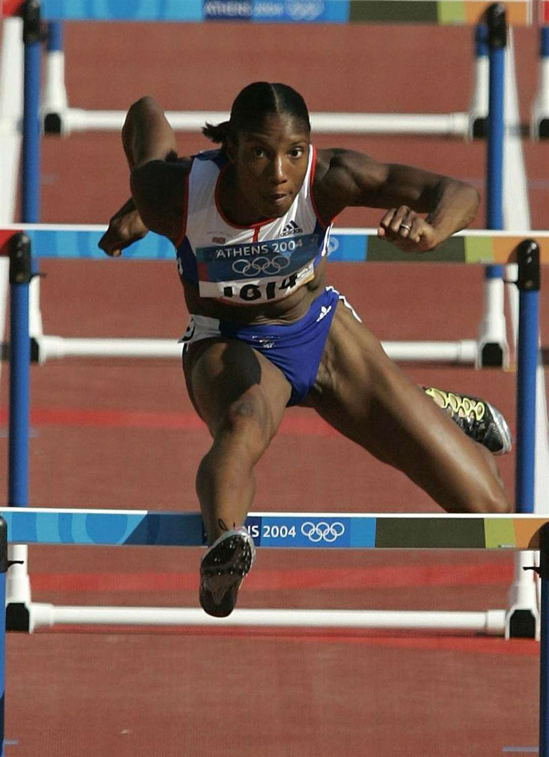 Denise Lewis took gold in the heptathlon at the 2000 Olympics