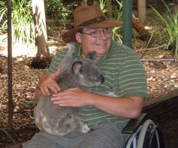 David Snook says he felt rejected by staff at a special needs school. Picture: David Snook