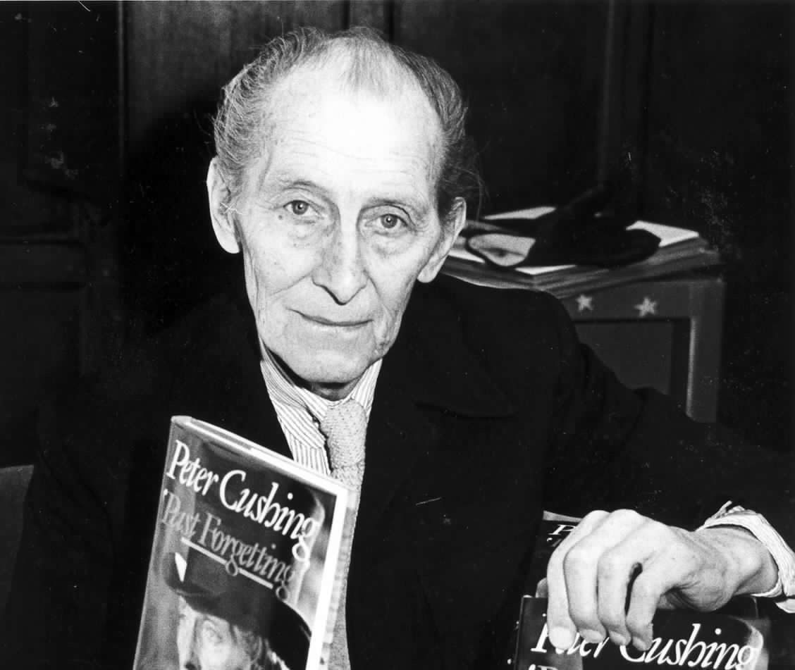 Star Wars and Dracula actor Peter Cushing, pictured in 1989, lived in Whitstable for 35 years