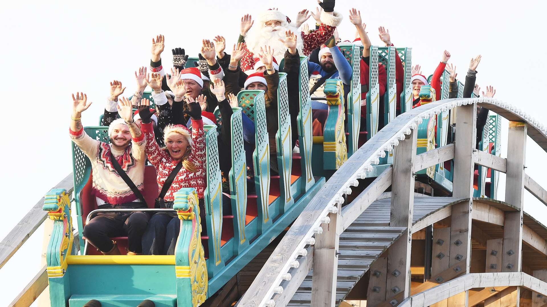 Visitors will be enjoying a Frosted Fairground experience