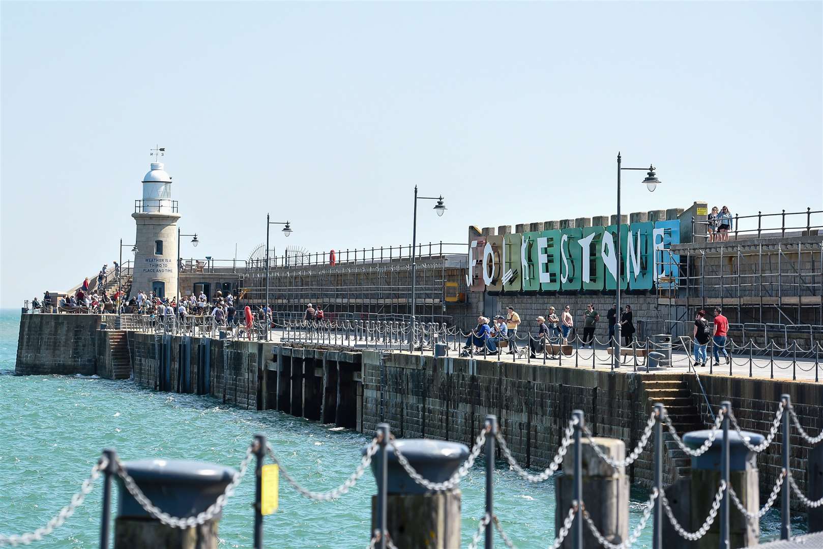 Folkestone Harbour Arm