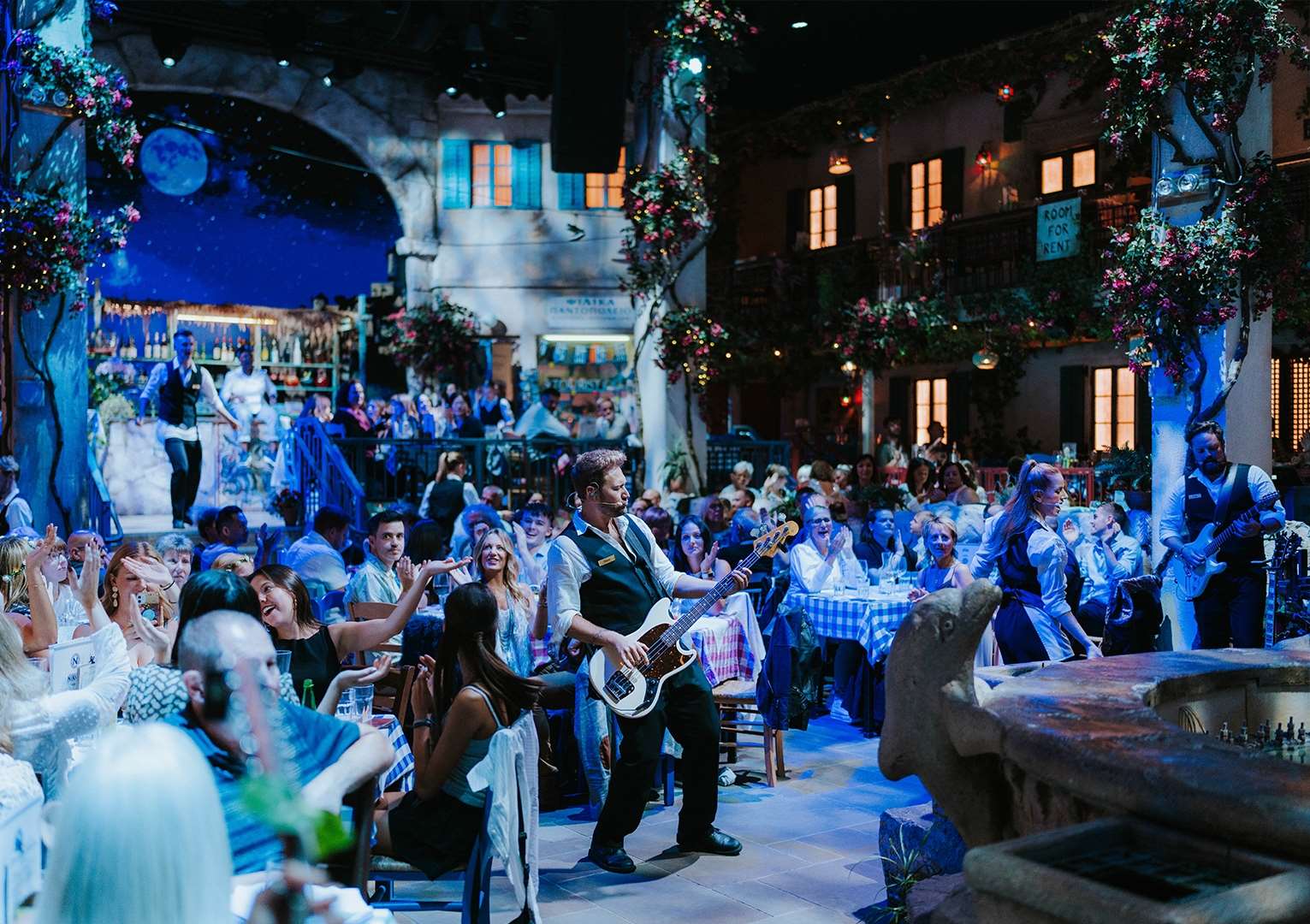 Five reasons why you should book a table at Nikos’ for Mamma Mia! The Party