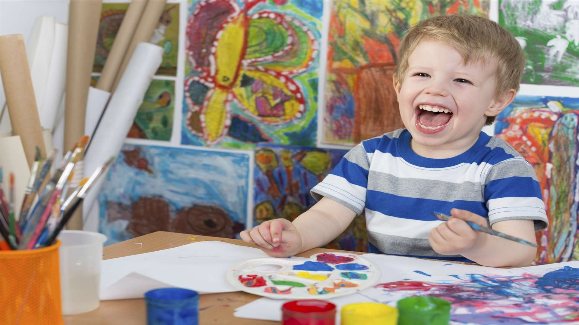 Springles Nursery looks after children aged three months to school age