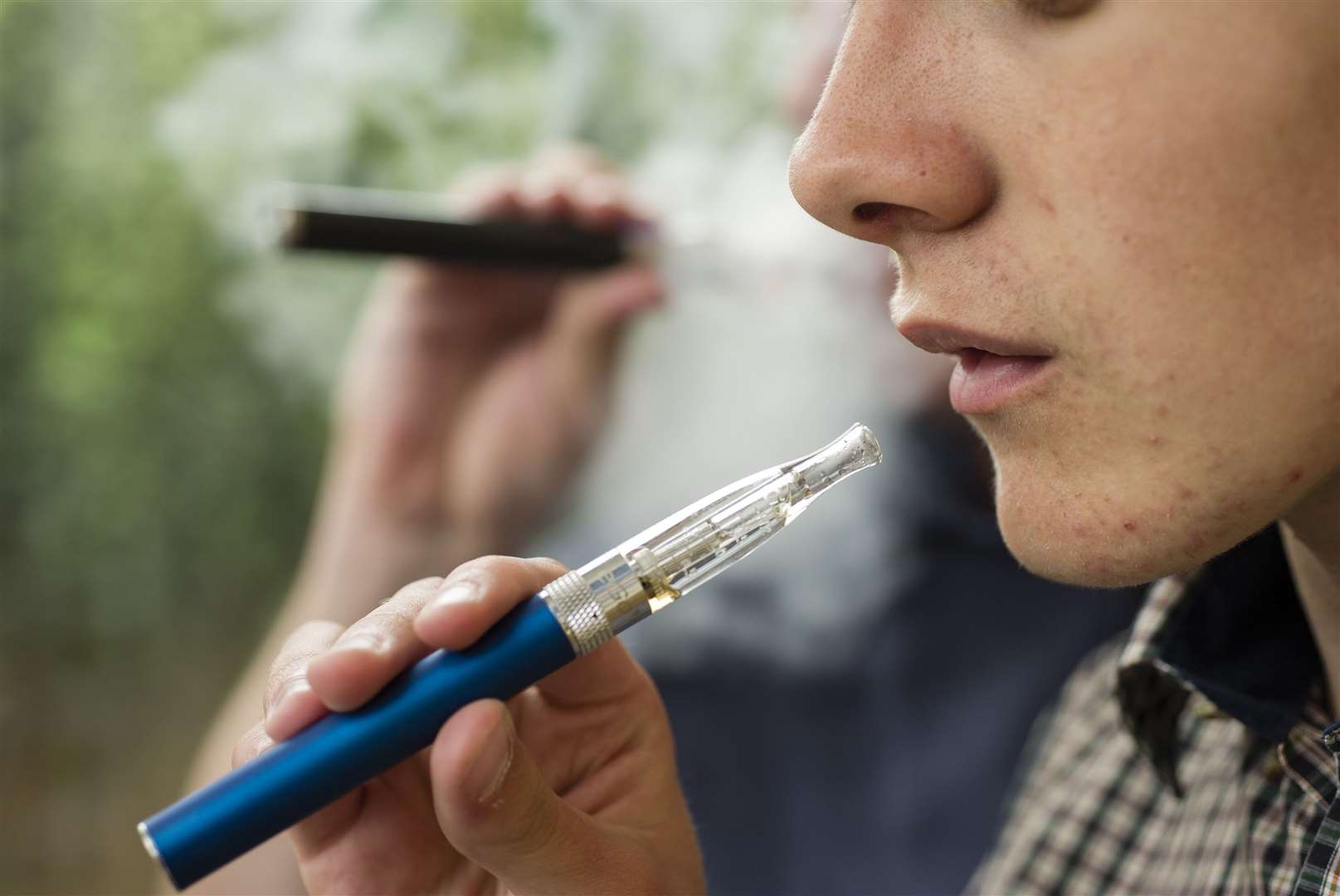 The NHS says vaping is a helpful tool for those trying to give up smoking. Image: iStock.