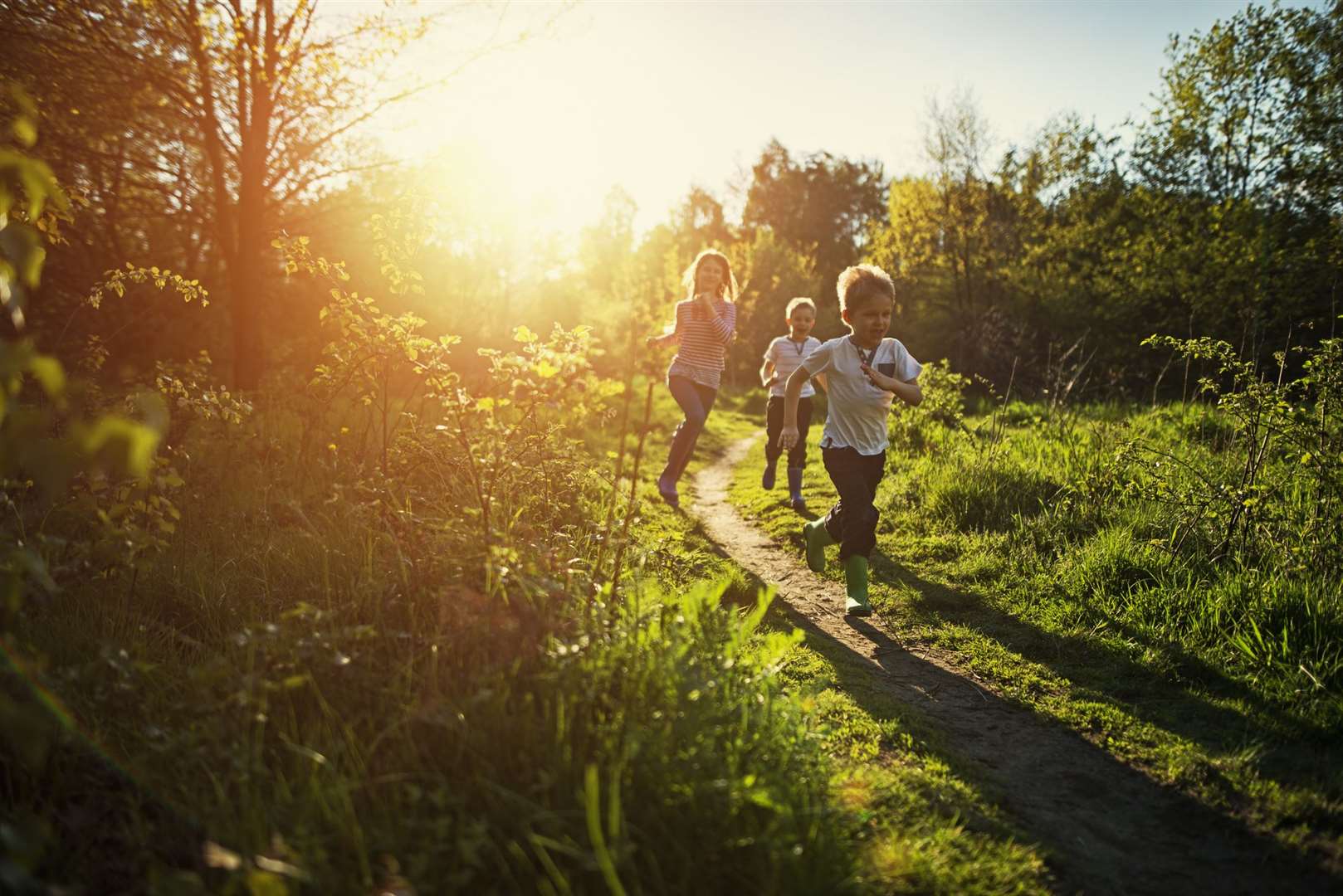 Get out in the late afternoon sun if possible to aid sleep at bedtime