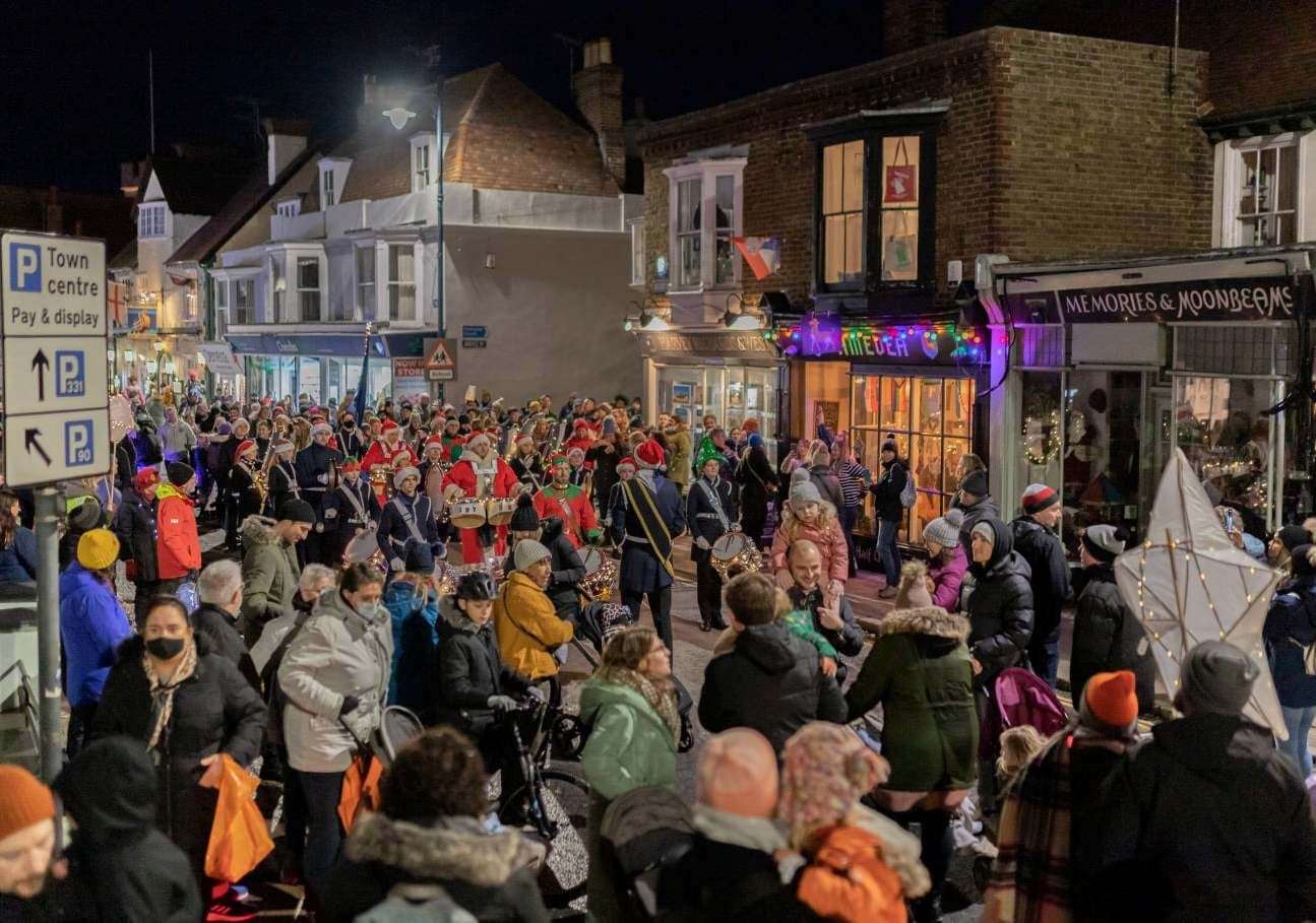 Crowds are expected to flock to Whitstable for the WhitSparkle event and Christmas lights switch-on. Picture: Andrew Hastings